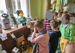 Grupa Marynarzy z Przedszkola Miejskiego nr 214.