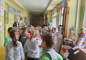Grupa Marynarzy z Przedszkola Miejskiego nr 214.
