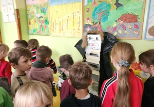 Grupa Marynarzy z Przedszkola Miejskiego nr 214.