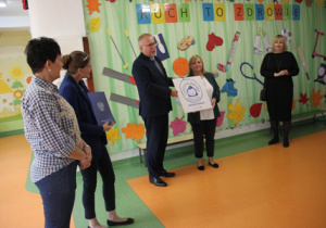 Wręczenie Certyfikatu „Przedszkole Promujące Zdrowie”.