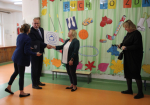 Wręczenie Certyfikatu „Przedszkole Promujące Zdrowie”.