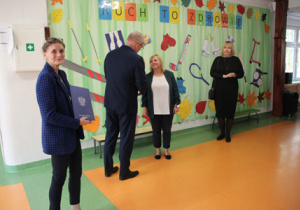 Wręczenie Certyfikatu „Przedszkole Promujące Zdrowie”.